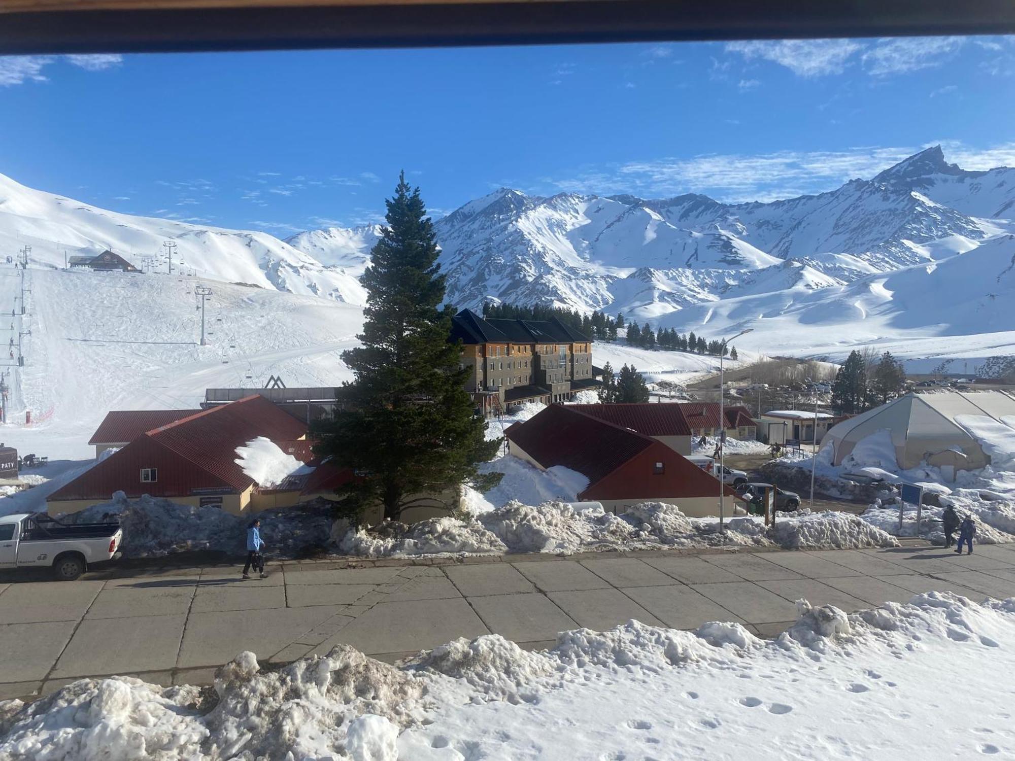 Departamento Dentro Del Centro De Sky Valle De Las Lenas, Edificio Esparta Dış mekan fotoğraf